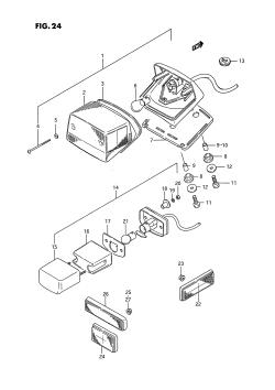 024 - REAR COMBINATION LAMP