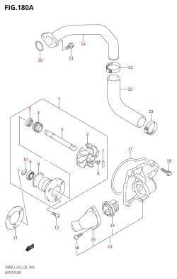 180A - WATER PUMP