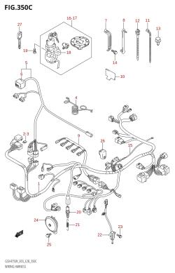 350C - WIRING HARNESS (K3)