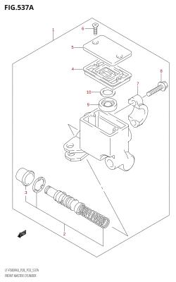 537A - FRONT MASTER CYLINDER