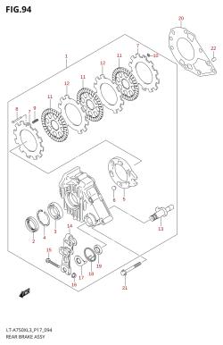 094 - REAR BRAKE ASSY