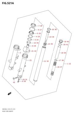 521A - FRONT FORK DAMPER