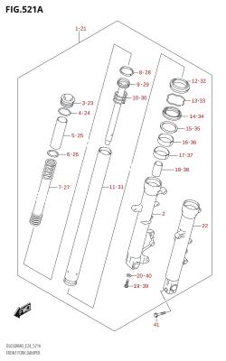 521A - FRONT FORK DAMPER
