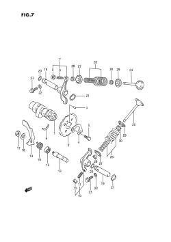 007 - CAM SHAFT - VALVE