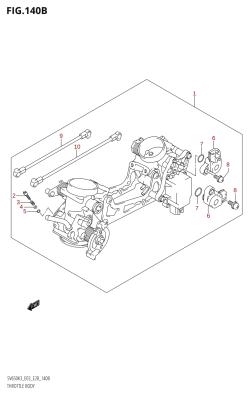 140B - THROTTLE BODY (K7)