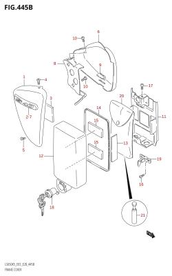 445B - FRAME COVER (K9)