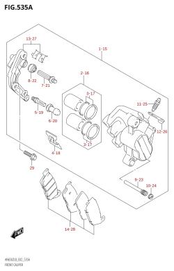 535A - FRONT CALIPER