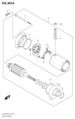 301A - STARTING MOTOR