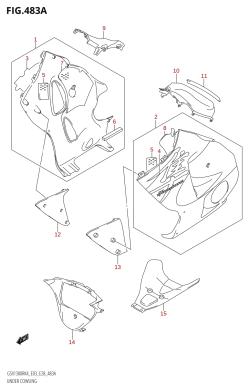 483A - UNDER COWLING (GSX1300R:K4)