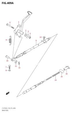 409A - BRAKE PEDAL