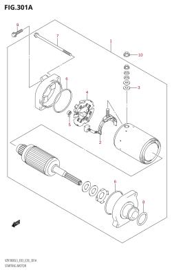 301A - STARTING MOTOR