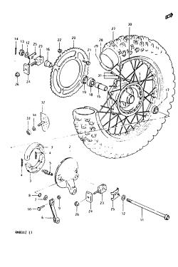 031 - REAR WHEEL