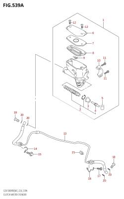 539A - CLUTCH MASTER CYLINDER