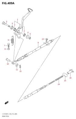 409A - BRAKE PEDAL