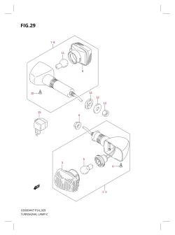 029 - TURNSIGNAL LAMP (GS500H)