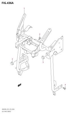 436A - LEG SHIELD BRACE