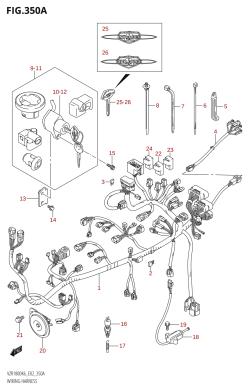350A - WIRING HARNESS (VZR1800:K6,(VZR1800,VZR1800U2,VZR1800Z,VZR1800ZU2):(K7,K8),(VZR1800,VZR1800UF,VZR1800ZUF,VZR1800Z):K9)
