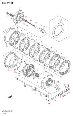 201E - CLUTCH (VZR1800Z:L3:E02)