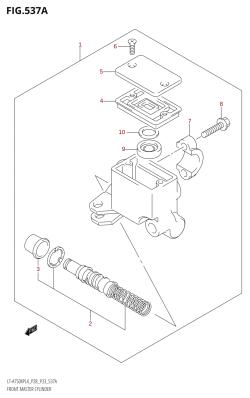 537A - FRONT MASTER CYLINDER