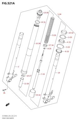 521A - FRONT FORK DAMPER