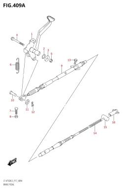 409A - BRAKE PEDAL