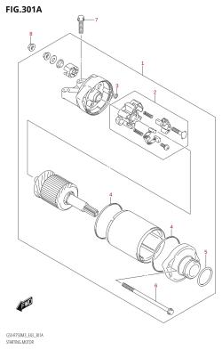 301A - STARTING MOTOR