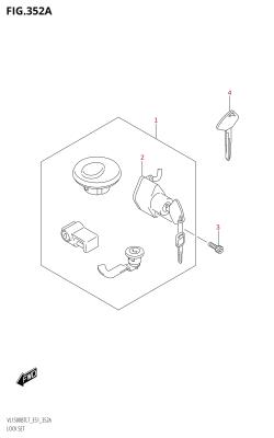 352A - LOCK SET