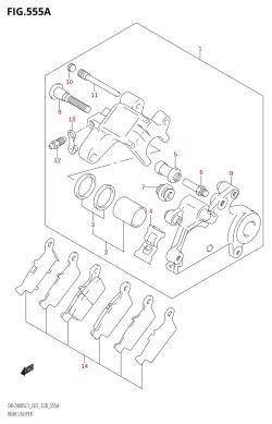 555A - REAR CALIPER