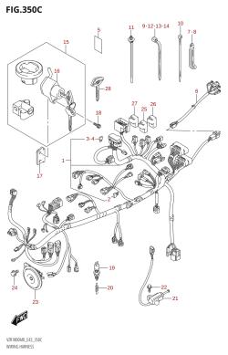 350C - WIRING HARNESS (VZR1800)