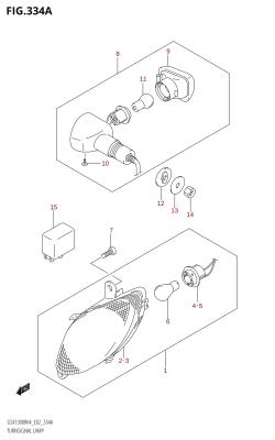 334A - TURNSIGNAL LAMP (K4)