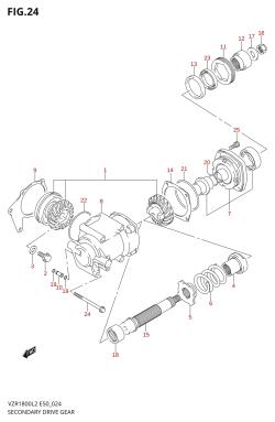 024 - SECONDARY DRIVE GEAR