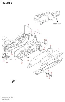 245B - FINAL GEAR CASE (AN650A)