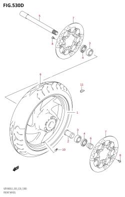 530D - FRONT WHEEL (VZR1800Z:L3:E03)