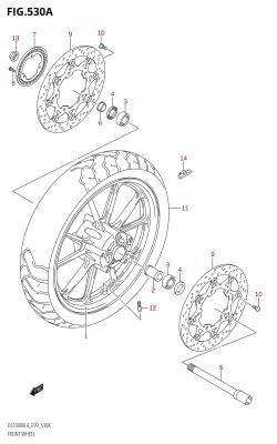 530A - FRONT WHEEL