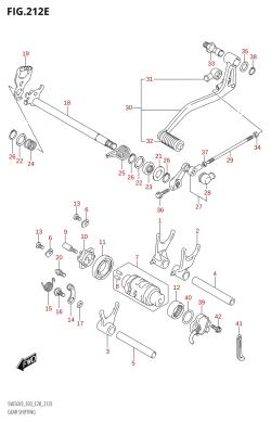 212E - GEAR SHIFTING (SV650XA:L9:E28)