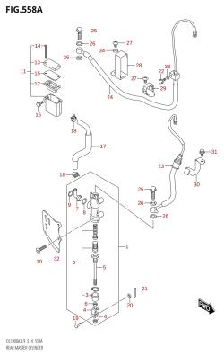 558A - REAR MASTER CYLINDER