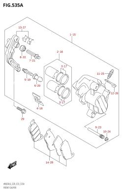 535A - FRONT CALIPER