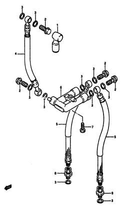 058 - FRONT BRAKE HOSE