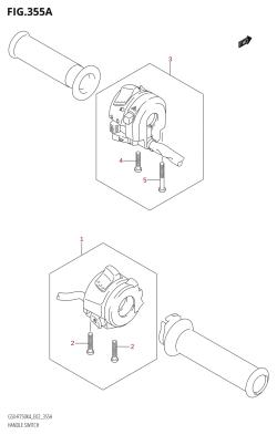 355A - HANDLE SWITCH