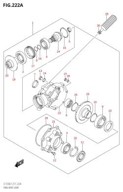 222A - FINAL BEVEL GEAR