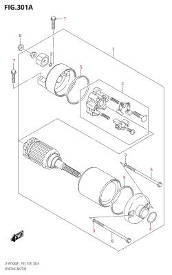 301A - STARTING MOTOR