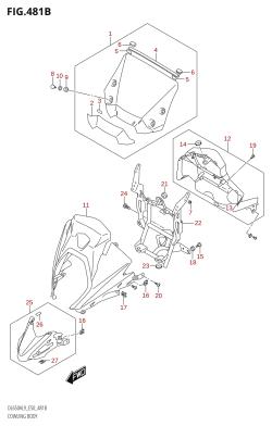 481B - COWLING BODY (DL650A)