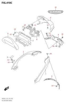 410C - PILLION RIDER HANDLE (AN650Z:L5:E28)