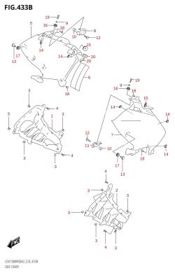 433B - SIDE COVER (GSX1300RRQZ)