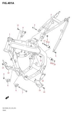 401A - FRAME (RM-Z450:(K8,K9))