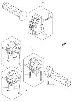 038 - HANDLE SWITCH (AN650K3 /​ LK3)