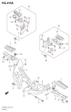 415A - FOOTREST