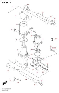 337A - TRIM CYLINDER (DF100AT:E11)