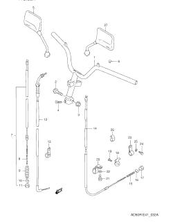 32A - HANDLE BAR (MODEL K E06)