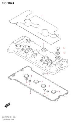 102A - CYLINDER HEAD COVER